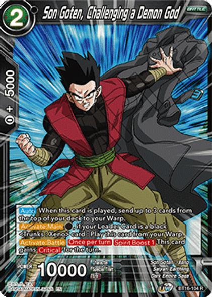 BT16-104 Son Goten, Challenging a Demon God - Foil