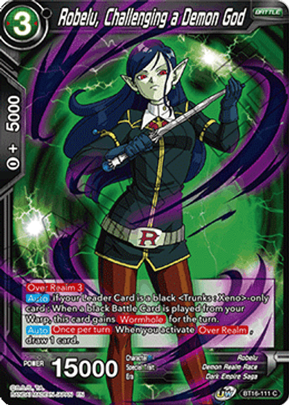 BT16-111 Robelu, Challenging a Demon God - Playset (4)