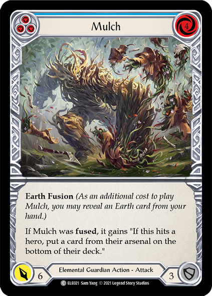 ELE021 Mulch (Blue) - Regular (playset - 3) - 1st Ed