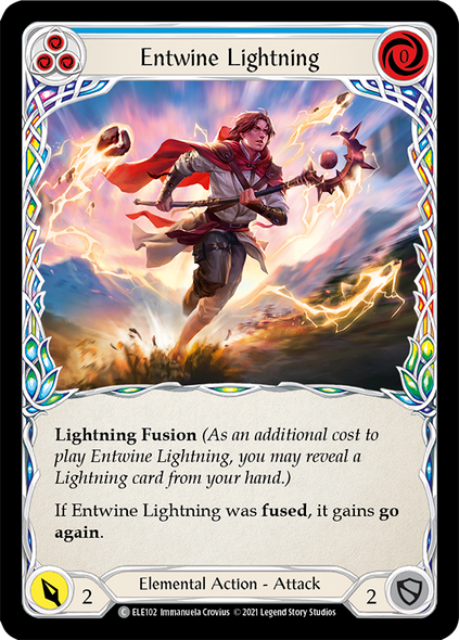 ELE102 Entwine Lightning (Blue) - Regular - 1st Ed