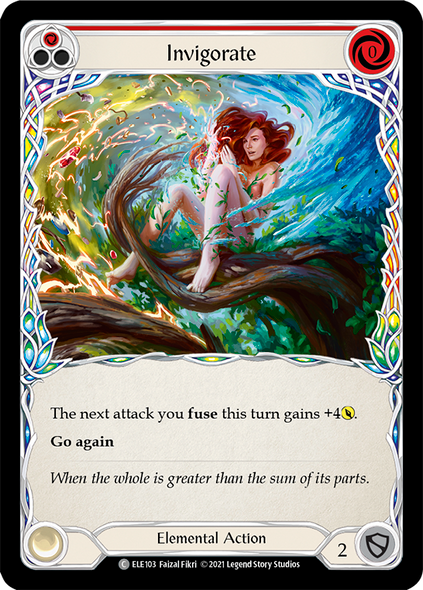 ELE103 Invigorate (Red) - Regular - 1st Ed