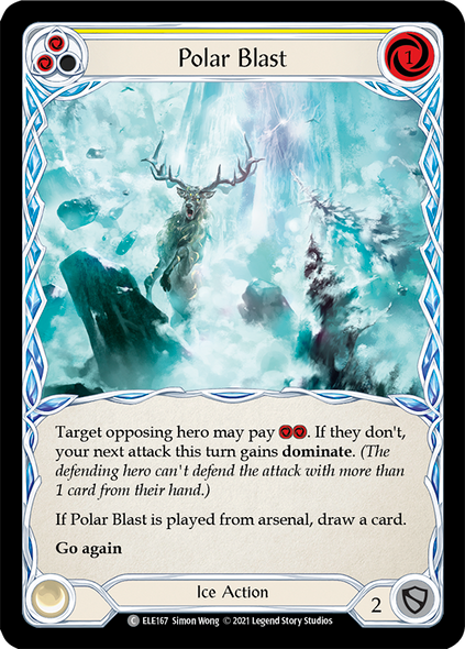 ELE167 Polar Blast (Yellow) - Regular (playset - 3) - 1st Ed