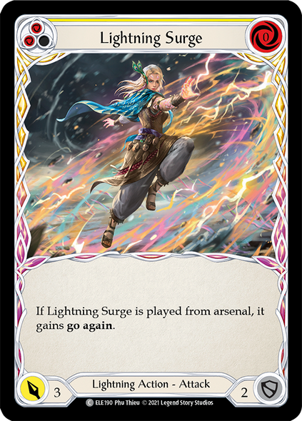 ELE190 Lightning Surge (Yellow) - Regular - 1st Ed