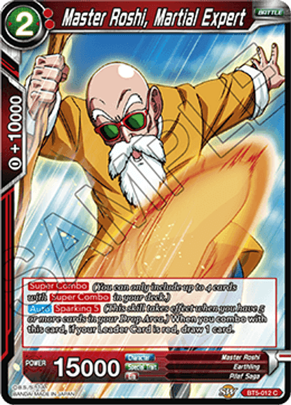 BT5-012 Master Roshi, Martial Expert