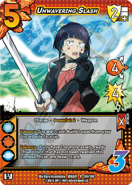 MHA01 096/180 - Unwavering Slash