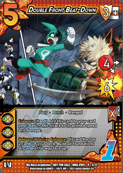 MHA-PU01 3/12 - Double Front Beat-Down