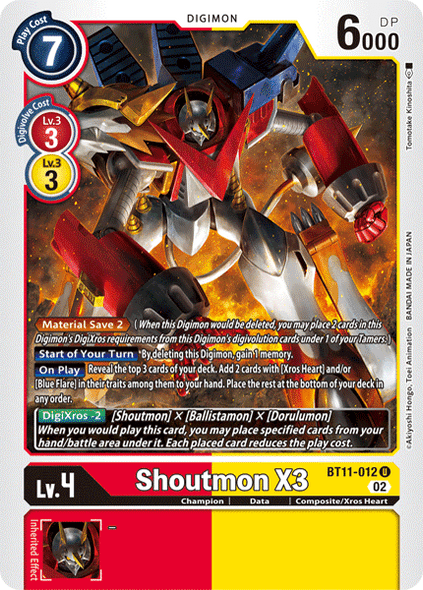 BT11-012 U Shoutmon X3