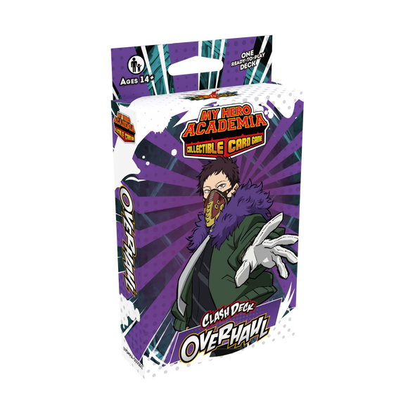 My Hero Academia Collectible Card Game Wave 5 Undaunted Raid Clash Deck - Overhaul