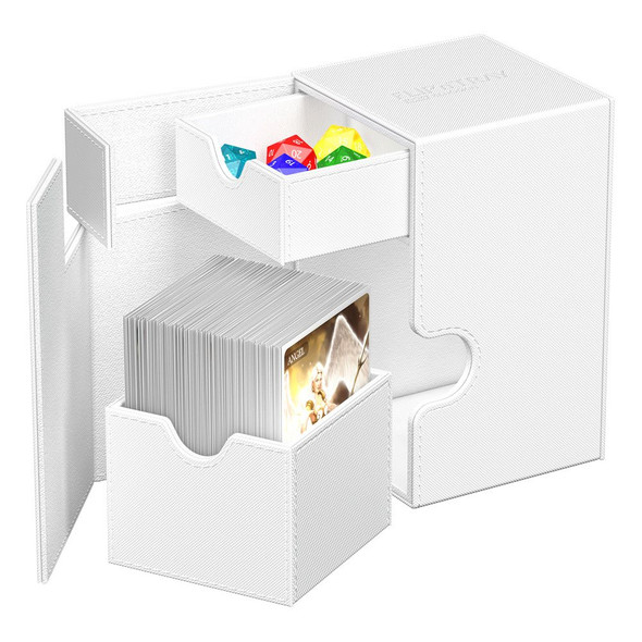 Ultimate Guard Flip n Tray 100+ XenoSkin Monocolor White Deck Box