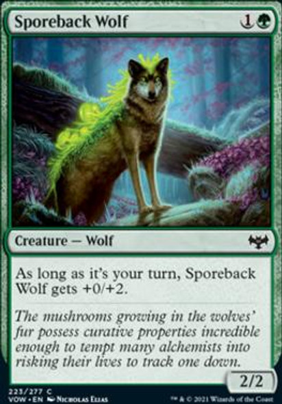 Sporeback Wolf - Foil