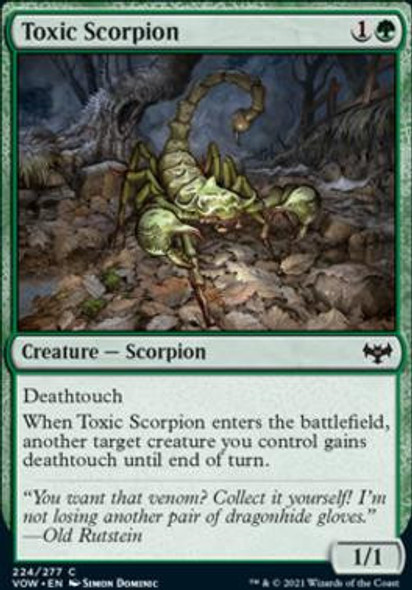 Toxic Scorpion - Foil