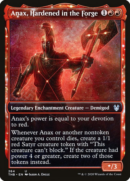 Anax, Hardened in the Forge (Showcase) (TBD 264) - Foil