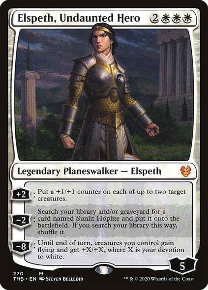 Elspeth, Undaunted Hero (TBD 270)