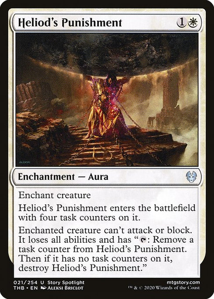 Heliod's Punishment (TBD 21) - Foil