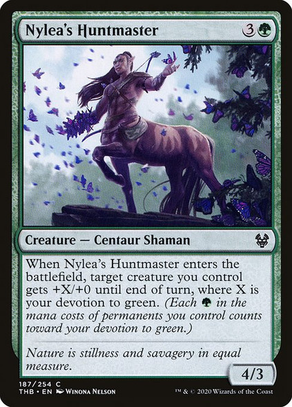 Nylea's Huntmaster (TBD 187) - Foil