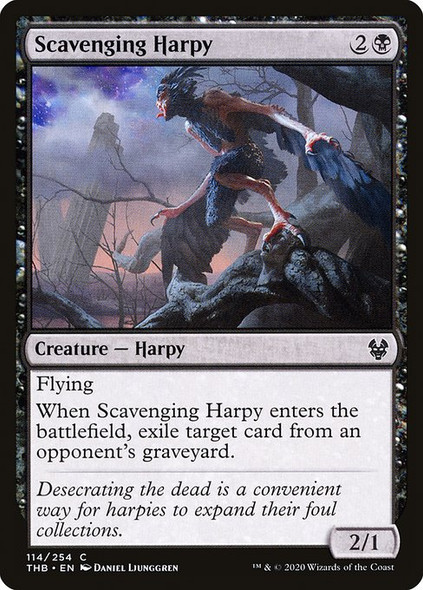 Scavenging Harpy (TBD 114) - Foil