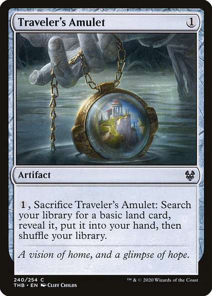 Traveler's Amulet (TBD 240) - Foil