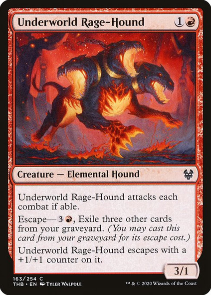 Underworld Rage-Hound (TBD 163) - Foil