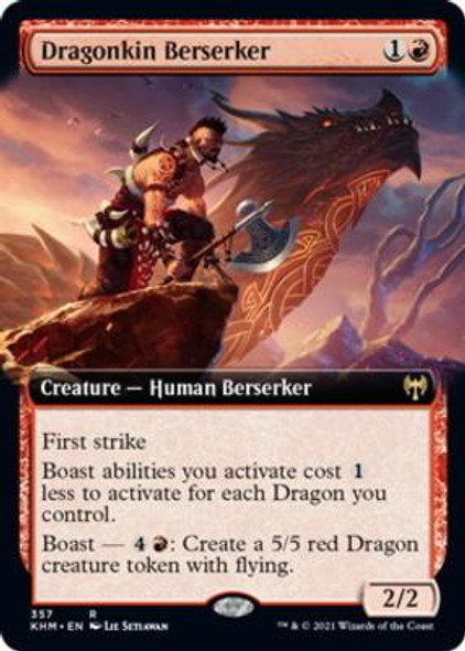 Dragonkin Berserker (Extended Art) (KHM 357)