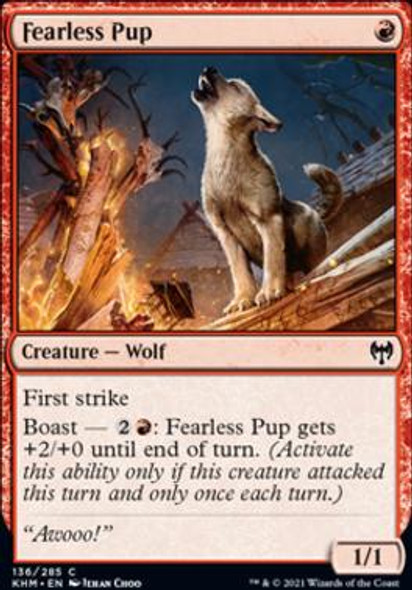 Fearless Pup (KHM 136) - Foil