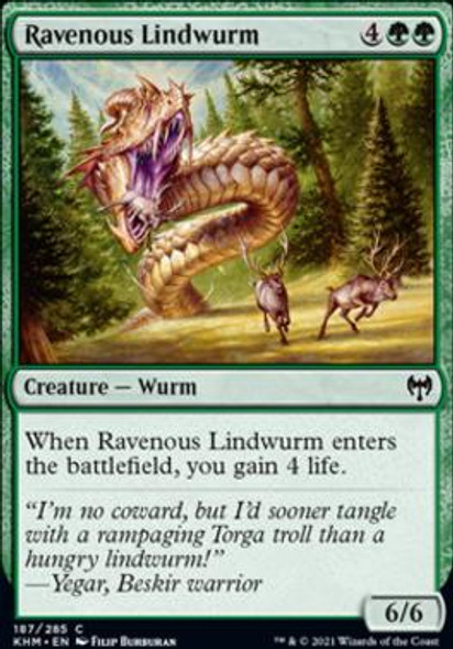 Ravenous Lindwurm (KHM 187)
