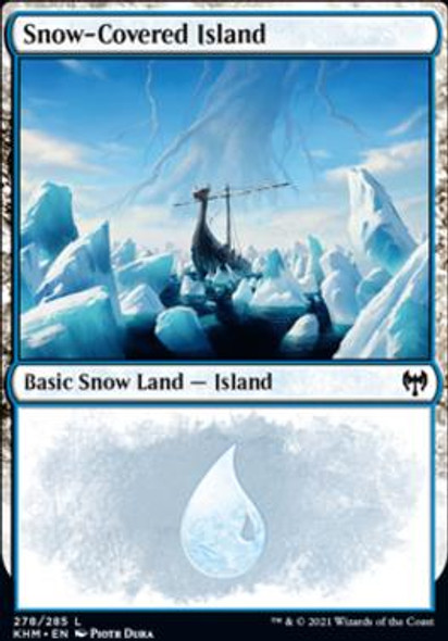 Snow-Covered Island (278) (KHM 278) - Foil