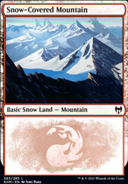 Snow-Covered Mountain (283) (KHM 283) - Foil