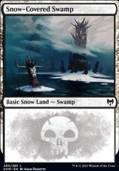 Snow-Covered Swamp (280) (KHM 280) - Foil