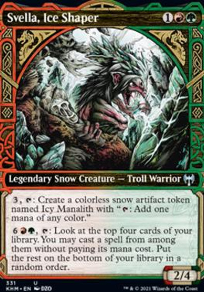 Svella, Ice Shaper (Showcase) (KHM 331) - Foil