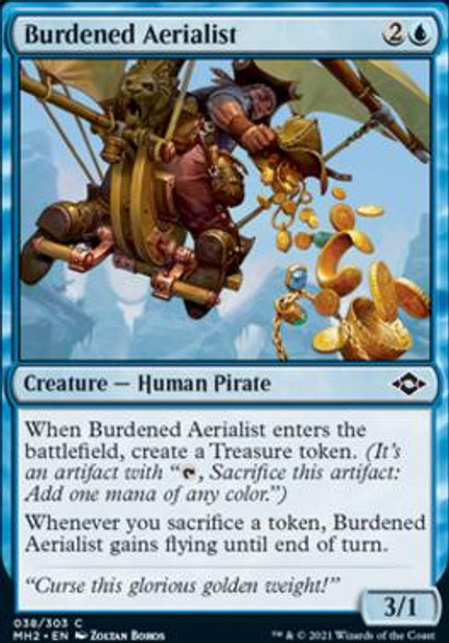 Burdened Aerialist (38 MH2)