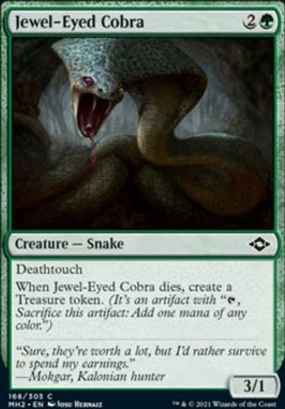 Jewel-Eyed Cobra (168 MH2)