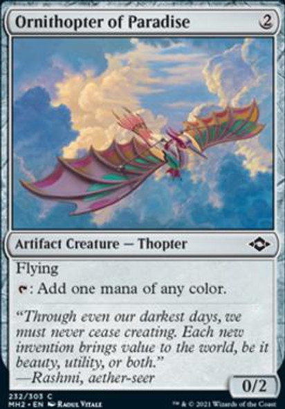 Ornithopter of Paradise (232 MH2)