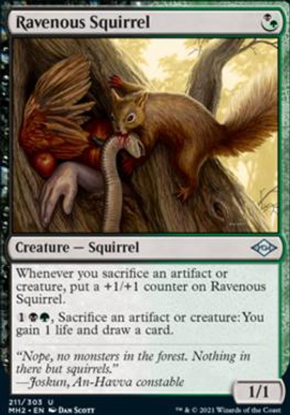 Ravenous Squirrel (211 MH2)