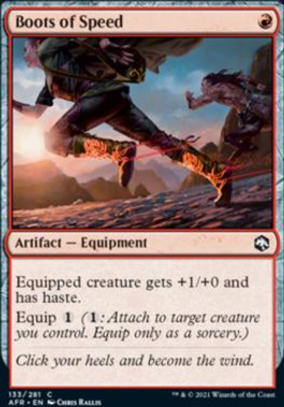 Boots of Speed (AFR 133) (foil)