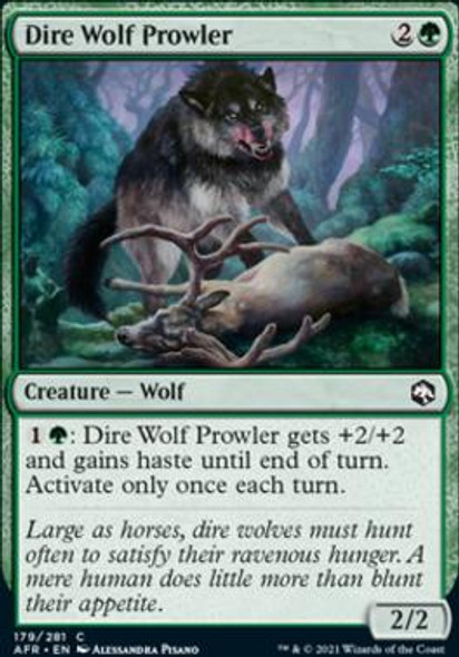 Dire Wolf Prowler (AFR 179) (foil)