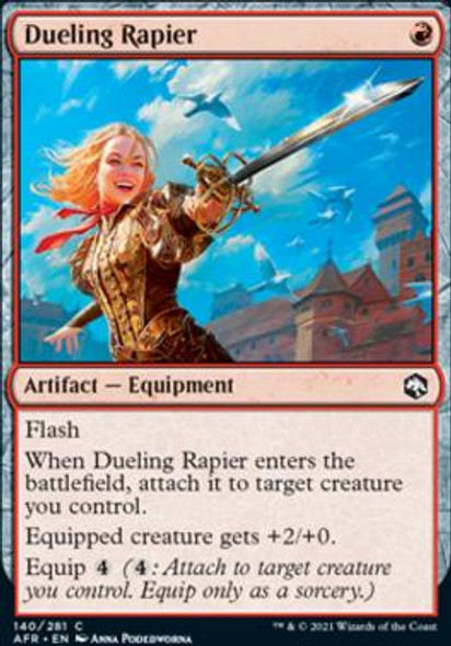 Dueling Rapier (AFR 140) (foil)