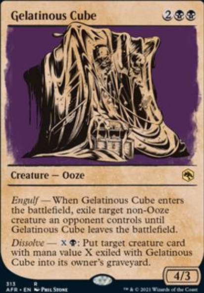 Gelatinous Cube (Showcase) (AFR 313)