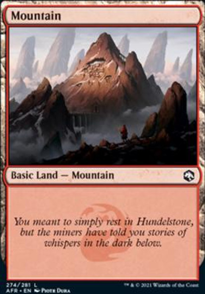 Mountain (274) (AFR 274) (foil)