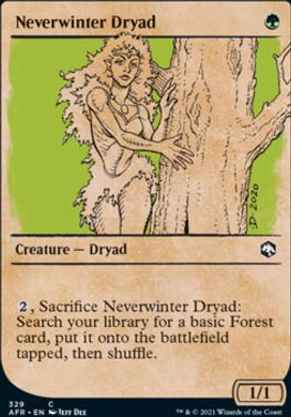 Neverwinter Dryad (Showcase) (AFR 329)