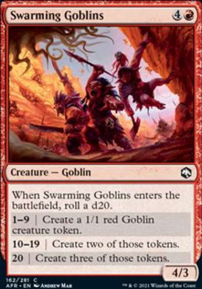 Swarming Goblins (AFR 162) (foil)