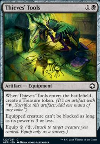 Thieves' Tools (AFR 122) (foil)