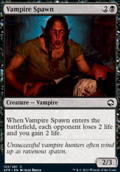 Vampire Spawn (AFR 123) (foil)