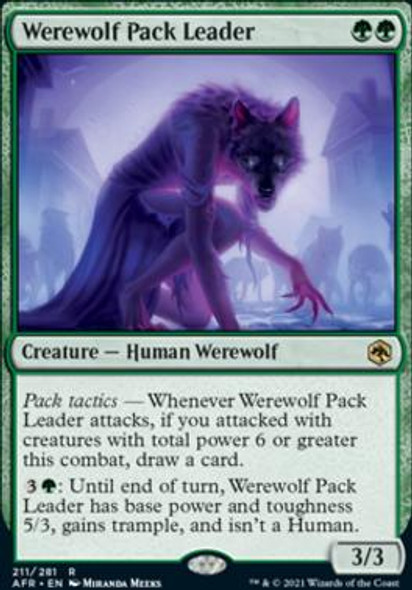 Werewolf Pack Leader (AFR 211) (foil)