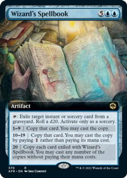 Wizard's Spellbook (Extended Art) (AFR 370)