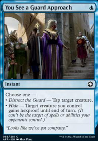 You See a Guard Approach (AFR 85) (foil)