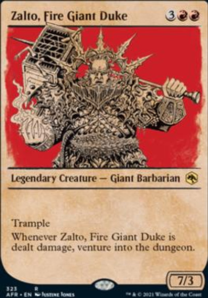 Zalto, Fire Giant Duke (Showcase) (AFR 323)