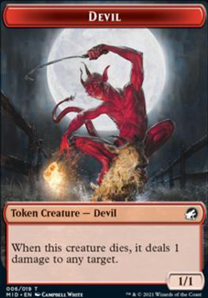 Devil Token (IMH 6) - foil