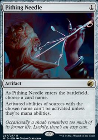 Pithing Needle (IMH 257) - foil