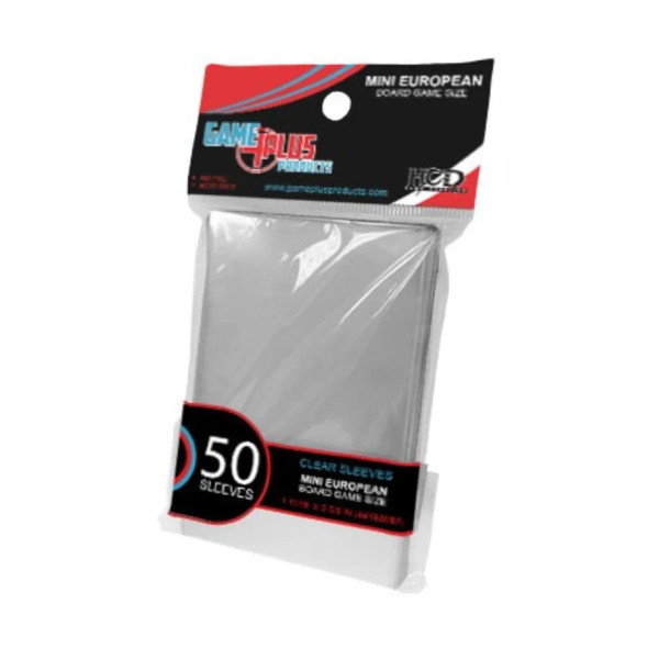 Game Plus Products Mini European Board Game Sleeves 50ct