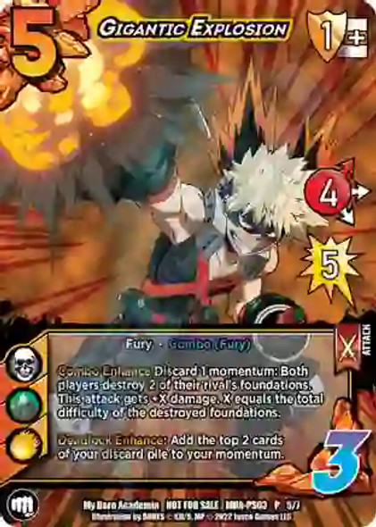 MHA-PS03 - 5/7 Gigantic Explosion - Foil